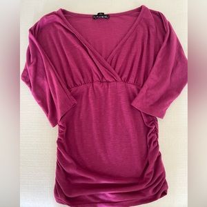 Fuchsia Top 3/4 sleeve